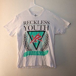 Reckless Youth tee shirt. Men's size L